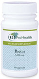 GI ProHealth Biotin dietary supplement 5000 mcg