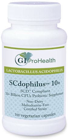 GI ProHealth SCD Compliat SCdophilus 10+