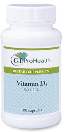 GI ProHealth Vitamin D3 5000 IU capsules